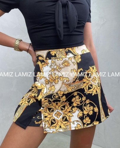 spódnico spodenki czarne wzory