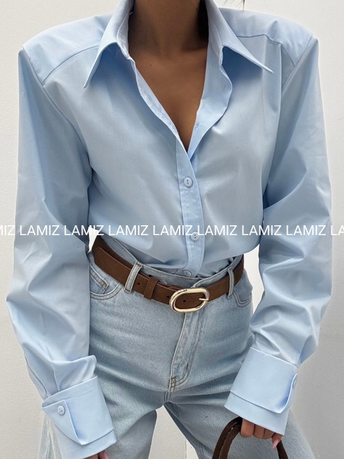 Koszula mini boss niebieska emo   