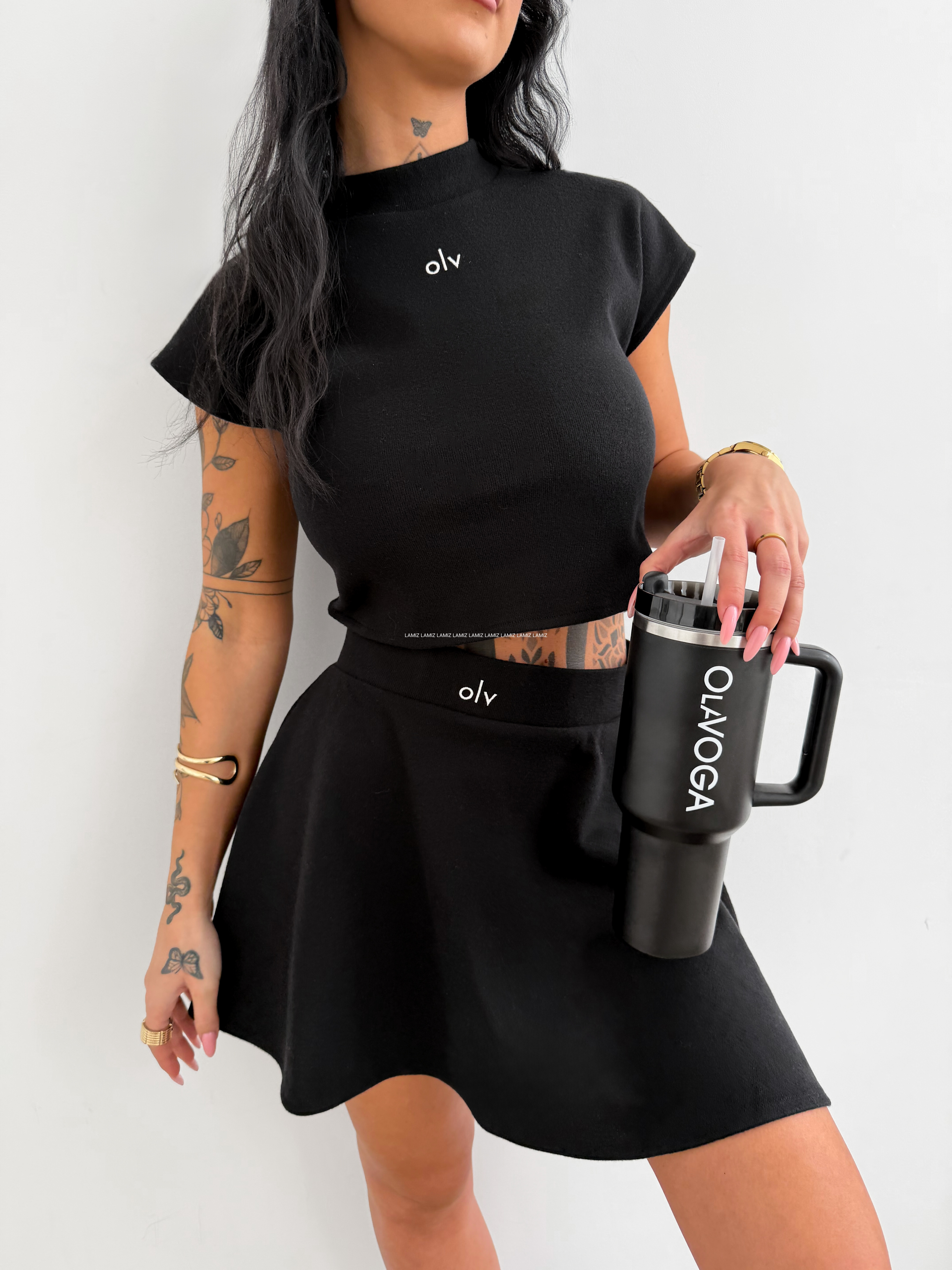 komplet fari olavoga czarny