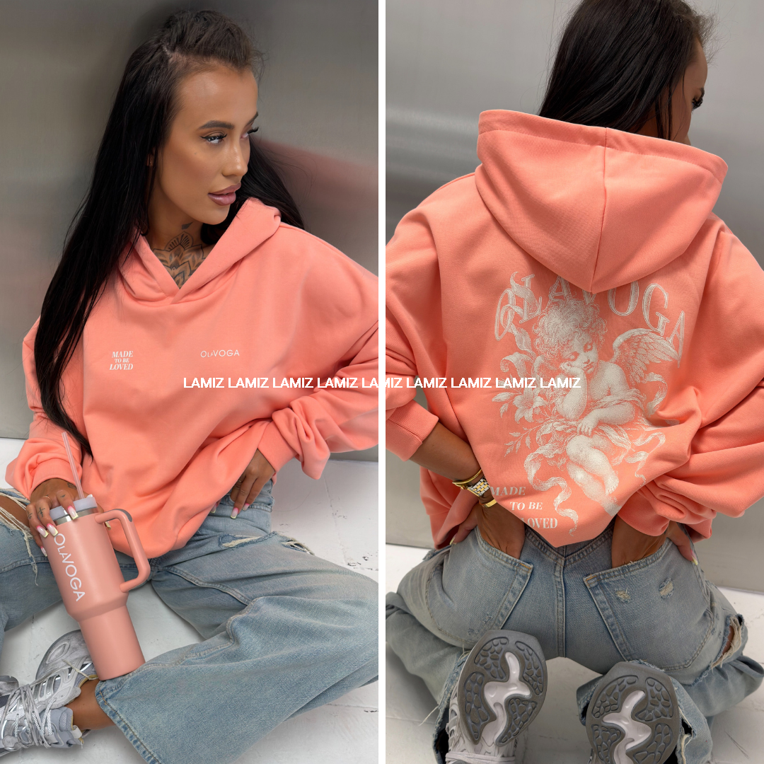 bluza santea olavoga brzoskwiniowa