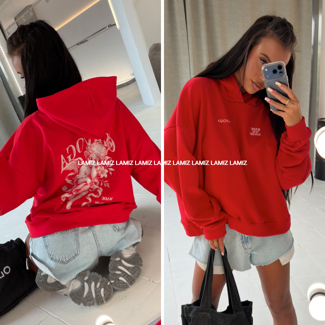 bluza santea olavoga czerwona