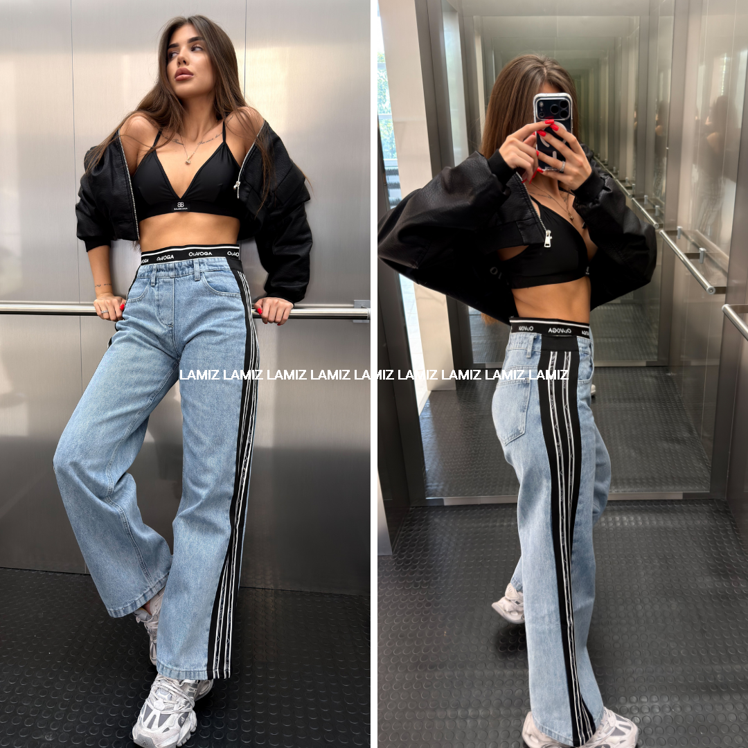 spodnie pearl olavoga jeans niebieskie XS