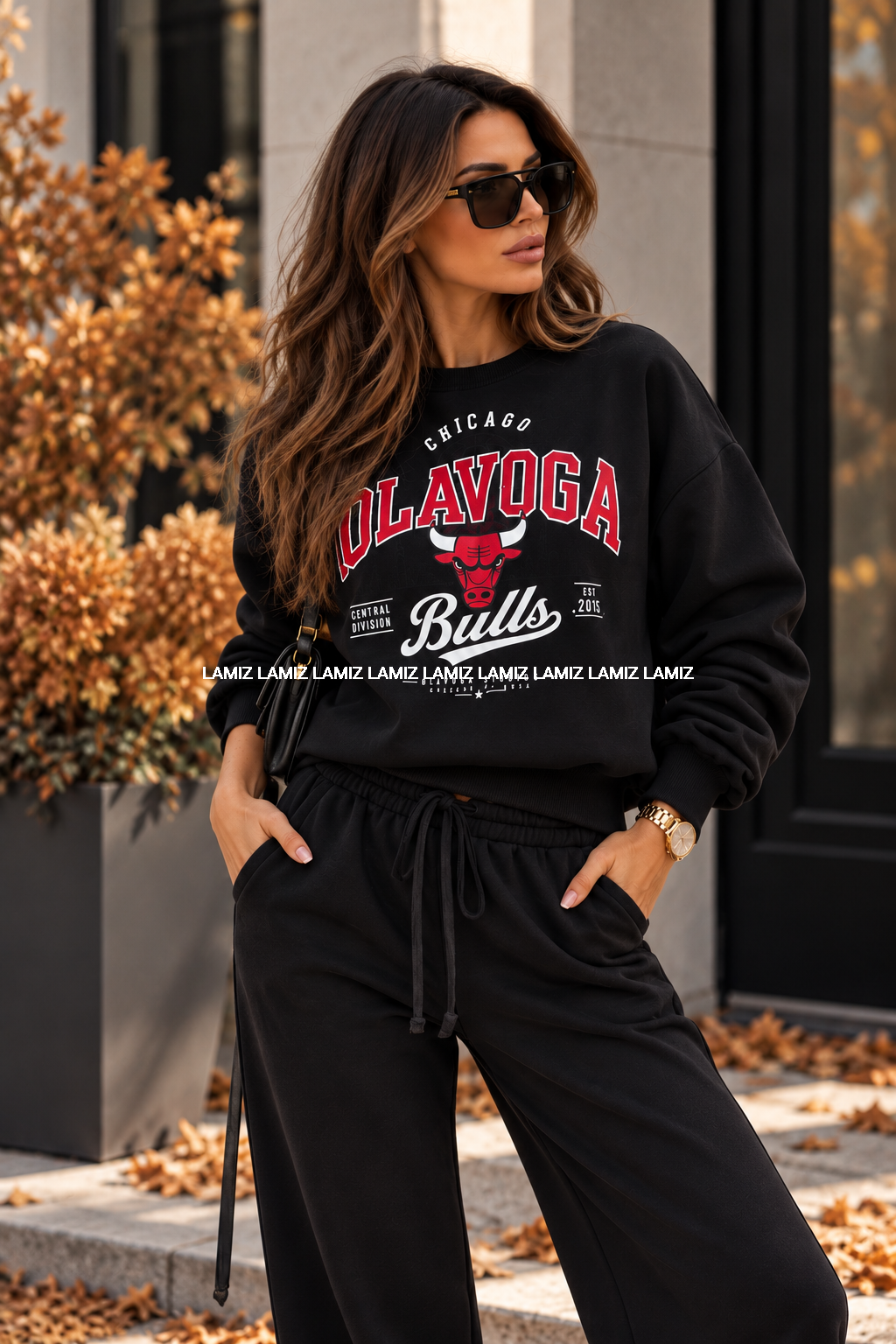 bluza flano olavoga czarna