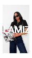 t-shirt rose lamilla czarny z dwiema różami ecru