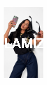 t-shirt rose lamilla czarny z dwiema różami bawełna