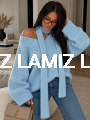 sweter lamilla sky blue niebieski
